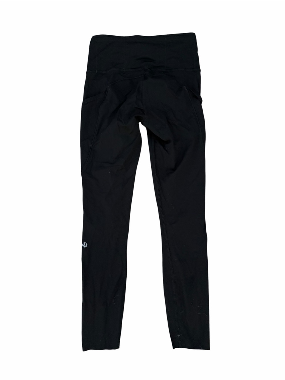 Lululemon Leggings Fast & Free 7/8 Tight II 25" Black 4 - Picture 4 of 7